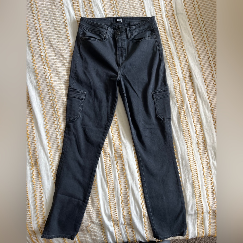 PAIGE Denim ~The Hoxton skinny ankle cargo